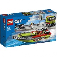 Конструктор LEGO City Great Vehicles Транспортировщик скоростных катеров 60254 от интернет-магазина Континент игрушек