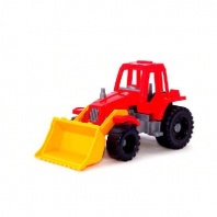 Трактор "Ижора" с грейдером 11х20,5х11 см от интернет-магазина Континент игрушек