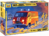 Модель сборная "Пожарная служба "УАЗ 3909" от интернет-магазина Континент игрушек