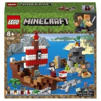Конструктор LEGO Minecraft Приключения на пиратском корабле 21152 от интернет-магазина Континент игрушек