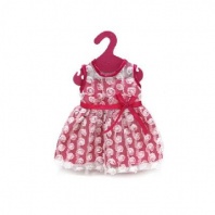 Одежда для кукол: платье с гипюром (розовый цвет), 25,5x36x1см от интернет-магазина Континент игрушек