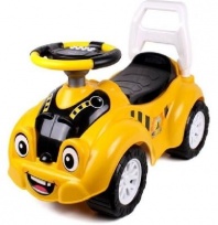 Машина-каталка Пчёлка, музыкальный руль от интернет-магазина Континент игрушек