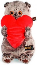 Басик с сердечком 19 см от интернет-магазина Континент игрушек