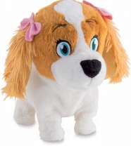 Интерактивная собака Lola (младшая сестра Lucy) коммуницирует с Lucy от интернет-магазина Континент игрушек