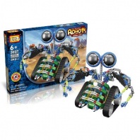 Конструктор-робот "Турбо", работает от батареек, 362 детали 727625 от интернет-магазина Континент игрушек