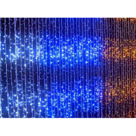 Эл гирлянда водопад цветная 360 ламп 3х3 м от интернет-магазина Континент игрушек