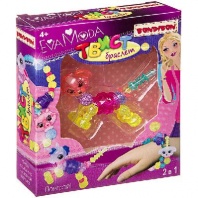 Твист-браслет 2в1 Bondibon Eva Moda, BOX 15х12,5х3,6 см, собачка от интернет-магазина Континент игрушек