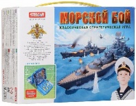 Игра настольная №48 "Морской бой" от интернет-магазина Континент игрушек