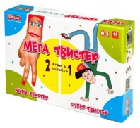 Игра настольная №46 "Мега Твистер" от интернет-магазина Континент игрушек