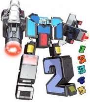 Трансботы XL "Боевой расчет ВКС" (цифры от 1-5) от интернет-магазина Континент игрушек