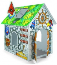 Домик игровой для раскрашивания Дом пирата от интернет-магазина Континент игрушек