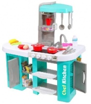 Игровой модуль "Кухня" с аксессуарами, льется вода из крана, световые и звуковые эффекты 2961025 от интернет-магазина Континент игрушек