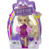 Кукла Barbie Экстра Минис в розовом наряде и короне HJK67 от интернет-магазина Континент игрушек