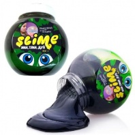 Лизун Slime "Mega Mix", черный + зеленый 500 гр от интернет-магазина Континент игрушек
