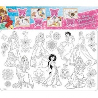 Коврик-раскраска защитный для стола Принцесса Дисней от интернет-магазина Континент игрушек